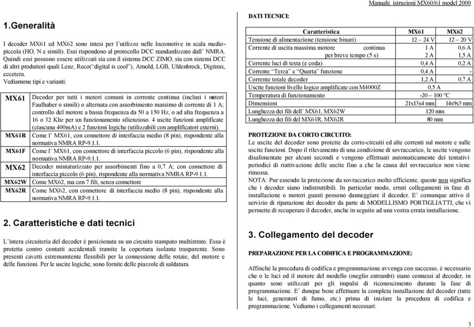 Quindi ssi possono ssr utilizzati sia con il sistma DCC ZIMO, sia con sistmi DCC di altri produttori quali Lnz, Roco( digital is cool ), Arnold, LGB, Uhlnbrock, Digitrax, cctra.