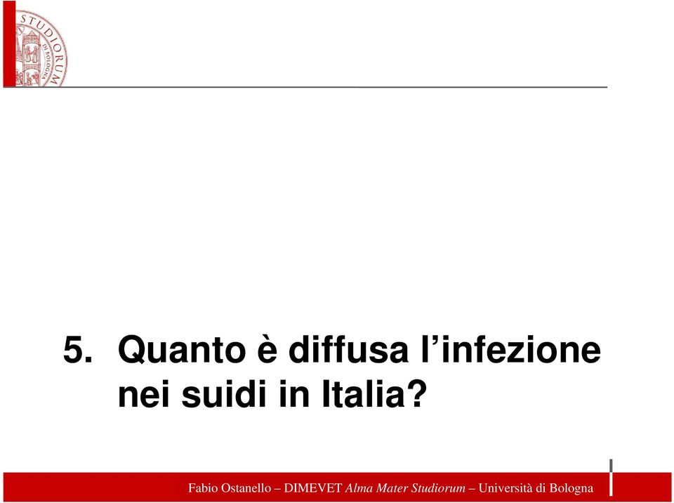 infezione