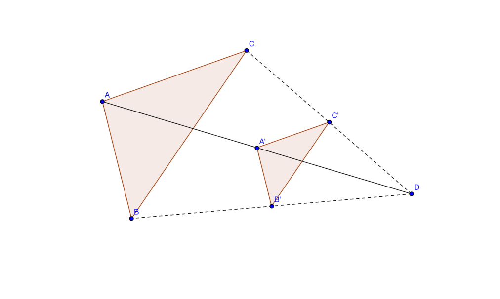 RIPRODURRE IN SCALA UNA FIGURA ASSEGNATA (UTILIZZANDO, AD ESEMPIO, LA CARTA A QUADRETTI). (ENTRO LA CLASSE V) Implicita in tale obiettivo è la trasformazione chiamata omotetia.