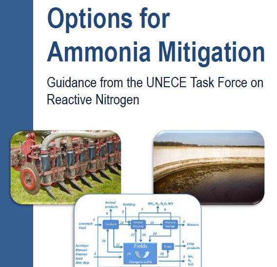 Riduzione delle emissioni di NH3 Documento elaborato in ambito Unece dalla Task Force on Reactive Nitrogen (TFRN) in riferimento al