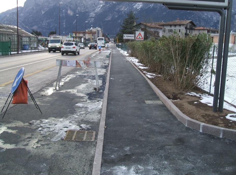 Collegamento ciclo-pedonale tra i Comuni di Riva del Garda e Arco in località San