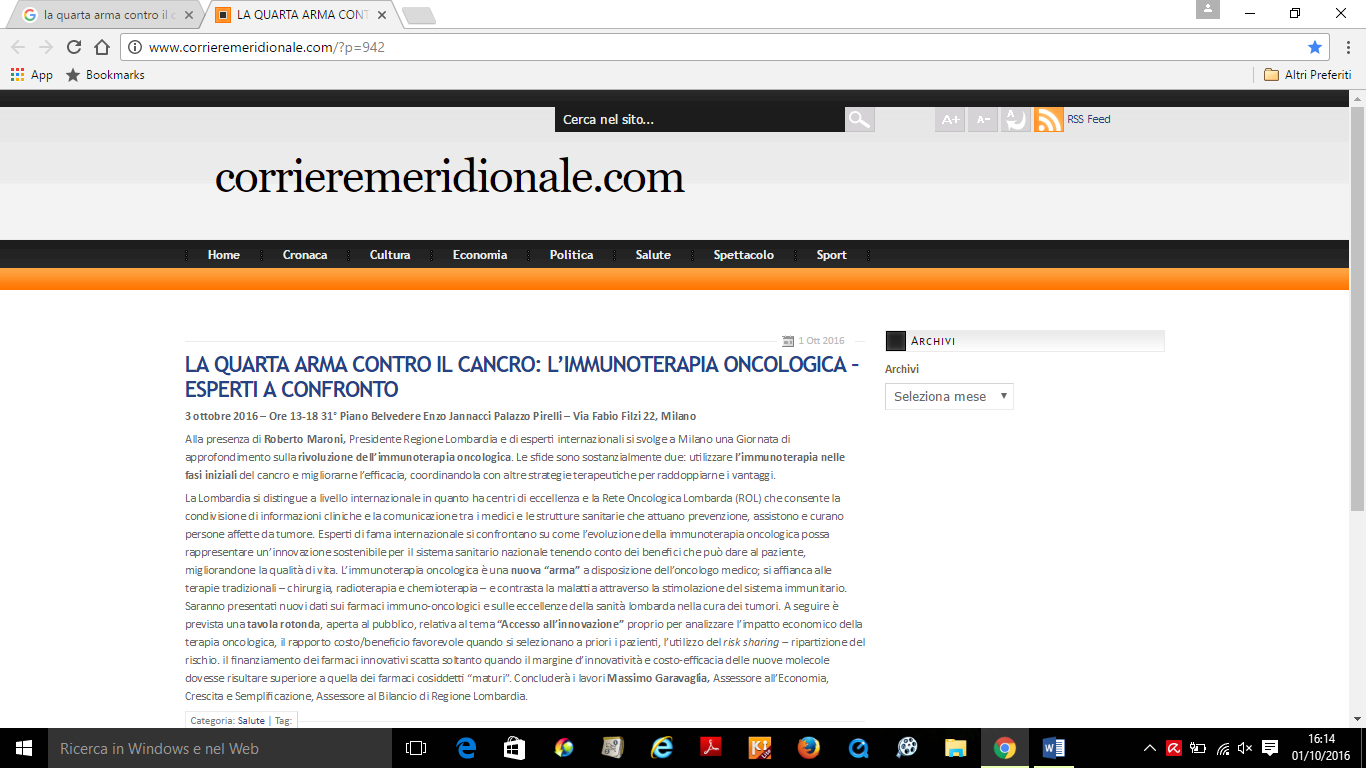 Corrieremeridionale.com http://www.corrieremeridionale.com/?