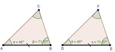 CRITERI DI CONGRUENZA DEI TRIANGOLI Primo criterio due lati e l'angolo fra essi compreso ordinatamente congruenti.