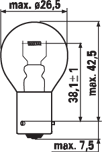 M126.qxd 26/10/2006 9.26 Pagina 5 Lampade per proiettori - 2 filamenti Double Filament Head Light Lamps Articolo/Item Codice/Code Tipo/Type V W Attacco/Base 99524 Cod.