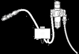 SANIBOXER POMPE PNEUMATICHE A MEMBRANA - A ACCESSORI - UNITÀ DI CONTROLLO DI MEMBRANE Questo sistema abbinabile alle pompe a membrana SANIBOXER prevede un autodiagnosi dei contatti e del corretto