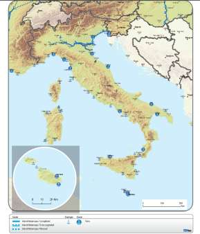 Core e Comprehensive network Le reti core e comprehensive sono state introdotte nel 2012 in ambito europeo attraverso la linee guida per lo sviluppo delle reti di trasporto