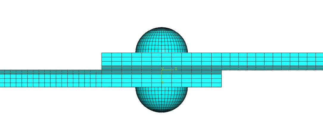 Analisi Numerica: Definizione del Modello Al fine di ottimizzare le analisi, è stato condotto uno studio di sensibilità alla mesh.