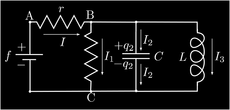 CIRCUITI RLC ED EQUAZIONI DIFFERENZIALI 6 3.3. ODE. Procedendo come nel circuito RC parallelo otteniamo I 1 = f ri R e, derivando questa equazione, di 1 3.