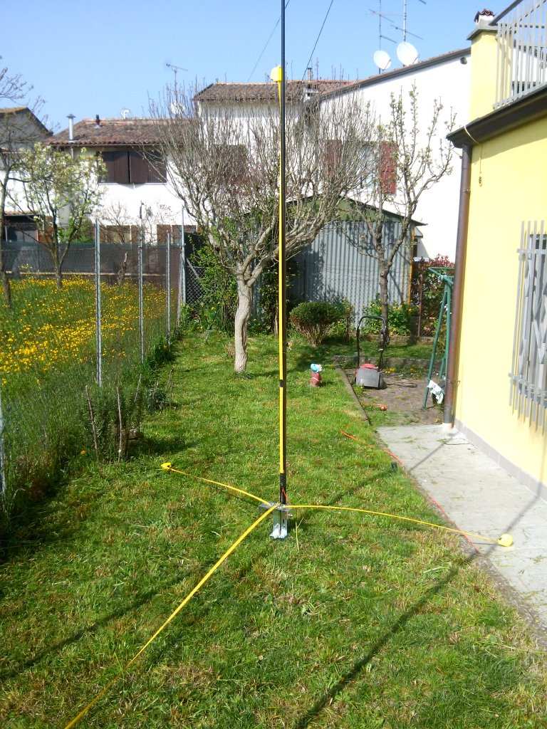 A realizzazione ultimata l antenna si