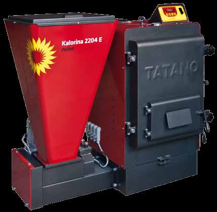 www.tatano.it energie rinnovabili Kalorina serie Pellet elettronica CALDAIA PER COMBUSTIBILI Ambienti domestici Pellet di legna Legna Sansa Nocciolino Gusci triti Cereali mod.