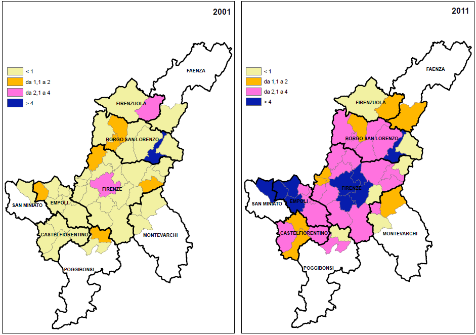 Caratteristiche socio demografiche Le