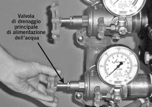 19. Osservare la pressione dell aria del sistema sulle 24 ore per confermare l integrità del sistema.