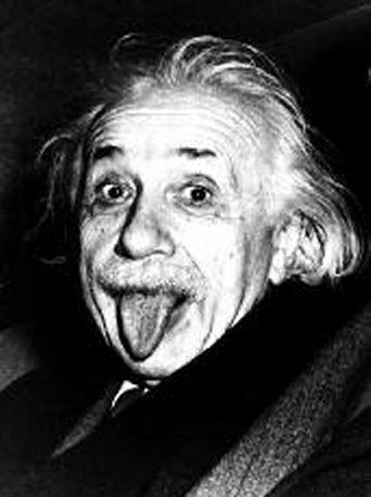 A. Einstein, 1905 ( ( Nobel 1921): La luce non e` un onda continua, ma e` composta da corpuscoli/particelle (FOTONI) la cui energia e`proporzionale alla frequenza: E = h ν h = 4.13 h = 4.