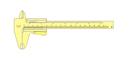 0,02 mm. Noni con risoluzioni superiori non sono convenienti in quanto, per essere leggibili, devono avere dimensioni notevoli.