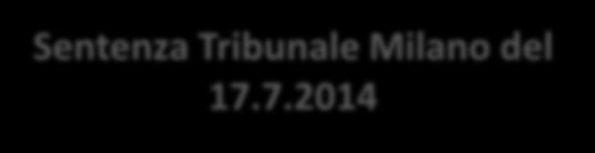 Legge Balduzzi art. 3 comma 1: diverse interpretazioni Sentenza Tribunale Milano del 17.4.