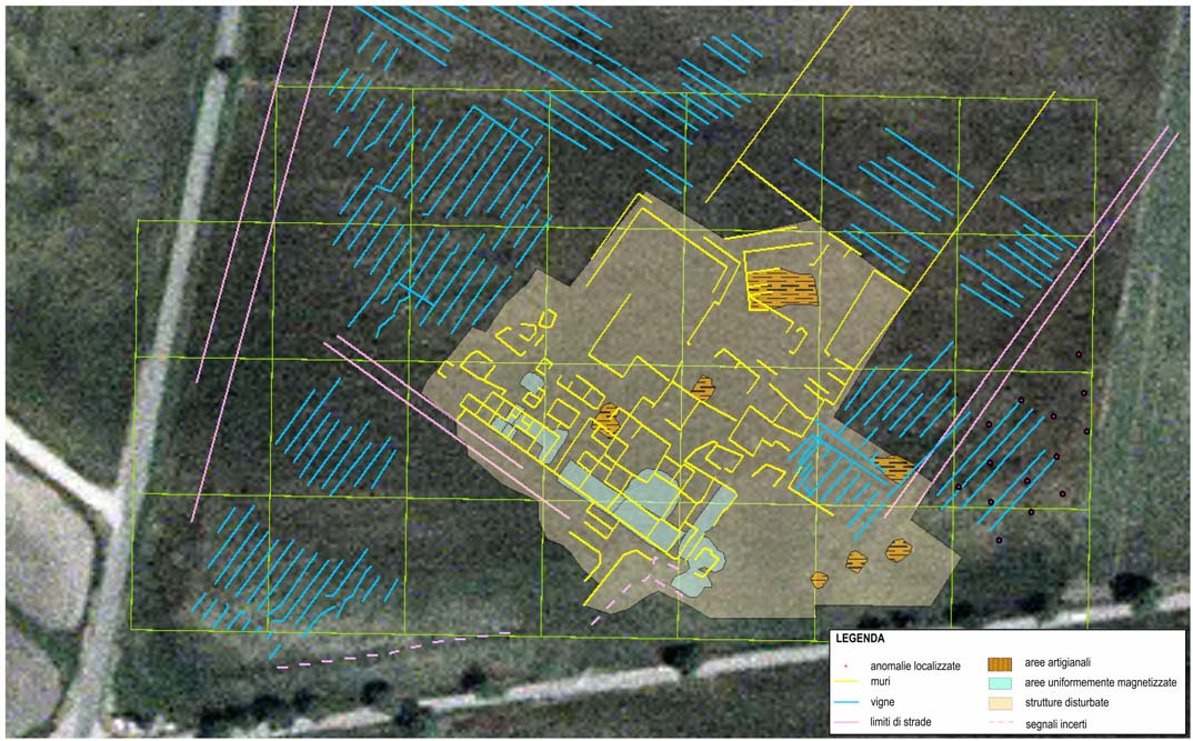 b) Il secondo esempio riportato nell allegato si riferisce al sito medievale di Pietra Montecorvino (FG) (Figura 4). In questo caso l indagine geofisica è stata eseguita su una superficie di 5400 m 2.