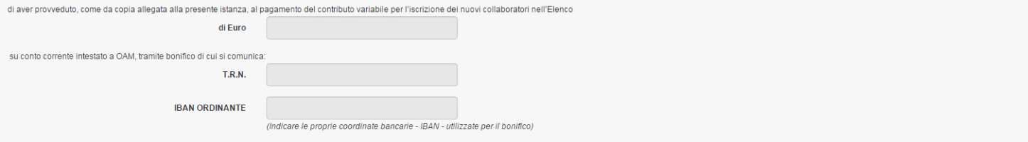 Figura 19 Nota Bene: I dipendenti/collaboratori di società di capitali, se non sono iscritti agli elenchi OAM devono necessariamente aver superato la prova valutativa.