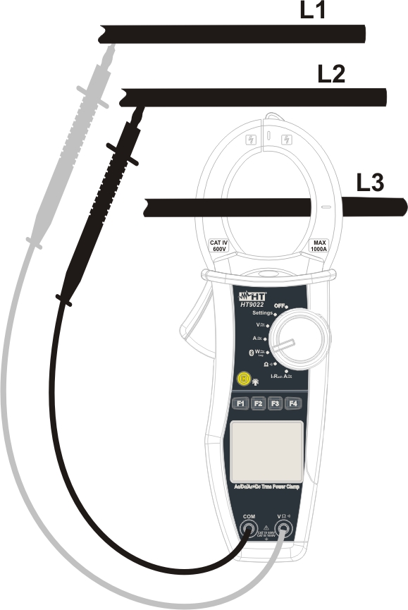 5.5.2. Misura di Potenze AC 1P o AC 3P Fig.