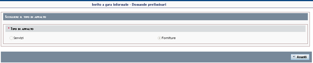 Per generare la lettera d invito automaticamente dal sistema, selezionare il link Testo della lettera d invito La mail che verrà inviata ai fornitori ha un testo standard precompilato che può essere