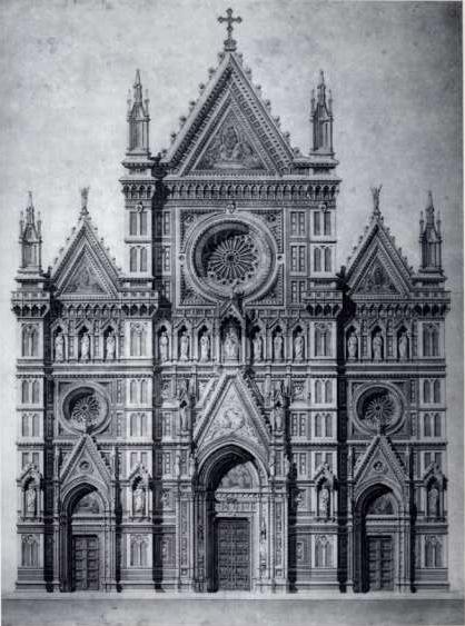 Santa Maria del Fiore, Fi concorso1860-67 secondo concorso del 1863/64 Errico Alvino Emilio De Fabris Carlo Ceppi