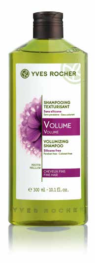 TRATTAMENTI VEGETALI CAPELLI *Test strumentale effettuato utilizzando Shampoo+Balsamo+Spray Capelli Ricci, confrontato con l utilizzo di uno Shampoo tradizionale Yves Rocher.