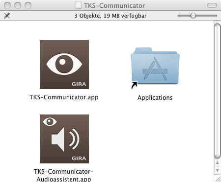 Installa il TKS Communicator Il TKS Communicator è il citofono interno sul PC utente. Per poterlo installare è necessario scaricare il file di installazione dal gateway TKS IP: 1.