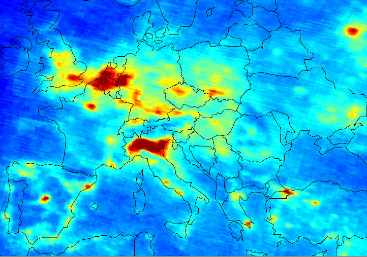 L INQUINAMENTO DA PM IN EUROPA La qualità dell aria è compromessa dall accumulo di particelle inquinanti e tossiche in particolar modo