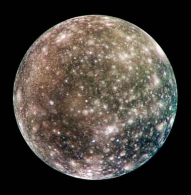 I satelliti medicei: Callisto Callisto è la luna più esterna tra i quattro satelliti medicei ed è appena più piccolo di