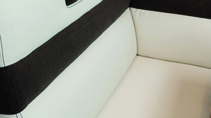 Pack Chassis Cellula Note Tappezzerie COMFORT PACK (standard) AUTO-ROLLER Carreggiata maggiorata, Fix&Go, sospensioni speciali e pneumatici rinforzati, chiusura centralizzata cabina, alzacristalli