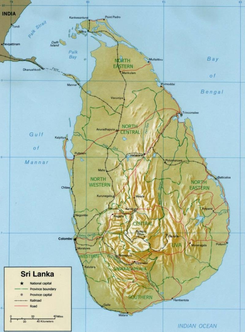 Scopri lo Sri Lanka Partenza Suggerimenti prima della partenza Lasciate una lista dei vostri alberghi, che includa i numeri di telefono, gli indirizzi, gli itinerari e le date di partenza e di arrivo