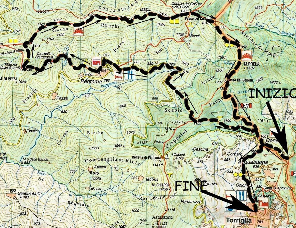 Figura 12: Torriglia e Donetta dal