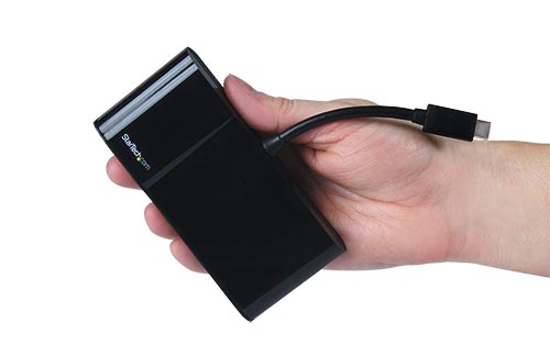 Consente di sfruttare la porta USB-C sul laptop Questo adattatore multiporta è dotato di un connettore USB Type-C integrato e facile da usare.