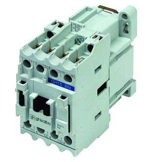 Minicontattori serie GHMC Minicontattori per comando di motori elettrici, elettropompe e apparecchiature elettromeccaniche fino a 5,5KW (400V) Versioni tripolari e quadripolari Circuiti di comando in