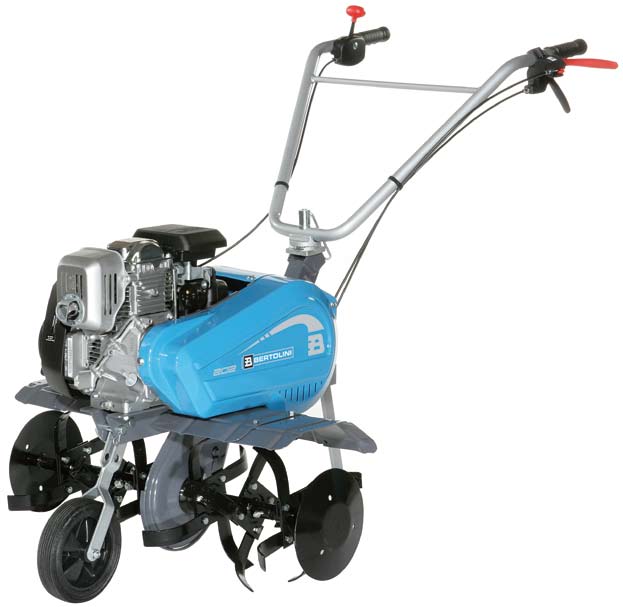 Motozappa farmer semi-professionale a cinghia Motozappe 202 Progettato per un utente privato esigente, che ha la necessità di zappare e sarchiare un piccolo orto domestico, questo modello si