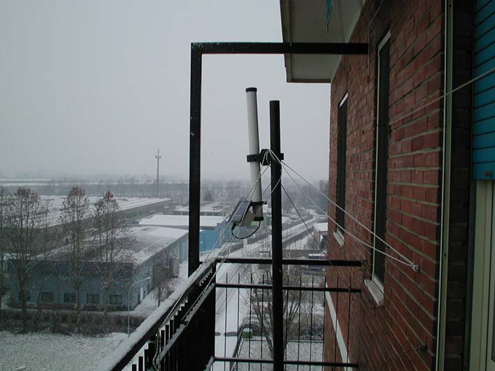 3. ABITAZIONE PRIVATA VIA VERDI - La centralina (fig3.1) è stata posizionata dal giorno 26/01/06 al giorno 16/03/06 sul balcone del 6 piano di un palazzo in via Verdi.