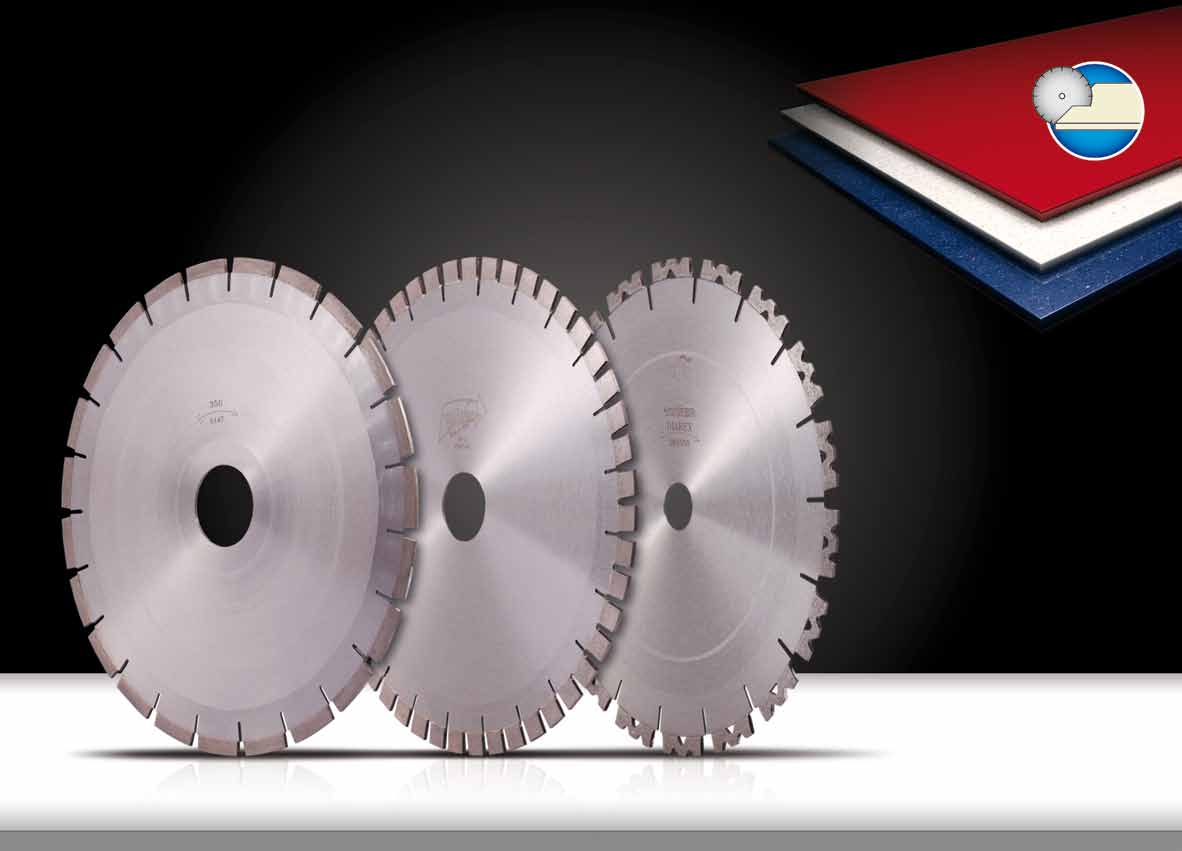 Diamond Discs - Dischi diamantati Cutting Taglio *These tools are available with different granulometries according to work position