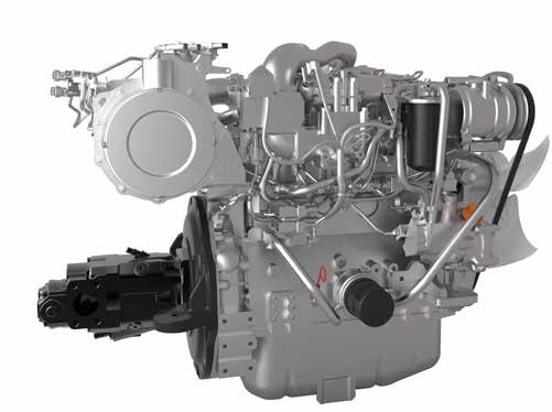 IL NUOVO MOTORE Motore TURBO: YANMAR 4TNV98CT-VPR EU STAGE IIIB (EPA TIER 4) con EGR, Common Rail e filtro antiparticolato DPF Potenza: 53,7 kw / 73 HP @ 2200 rpm Cilindrata: 3,319 cc n Cilindri: 4