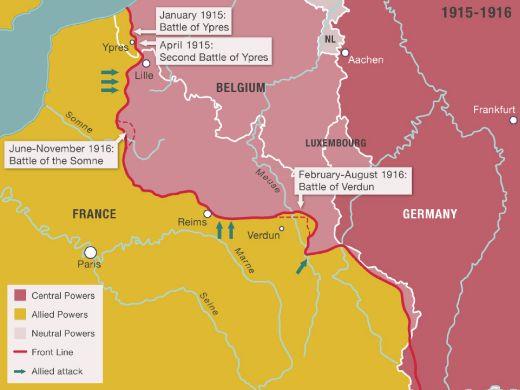 IL FRONTE OCCIDENTALE Sul fronte occidentale le truppe tedesche erano schierate