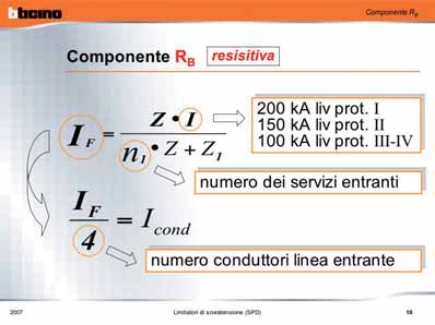 10 La formula riportata considera i valori di resistenza di terra dei dispersori di messa a terra delle linee aeree, uguali a quelli dell impedenza convenzionale di terra