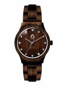 DONNA / WOMAN MODELLO / MODEL ELEGANCE WOMAN EWC5 109 Materiale / Material: legno di acero / maple wood Movimento/ Movement: quarzo / quartz (Japanese movement Miyota) Cinturino / Watchband: 16mm