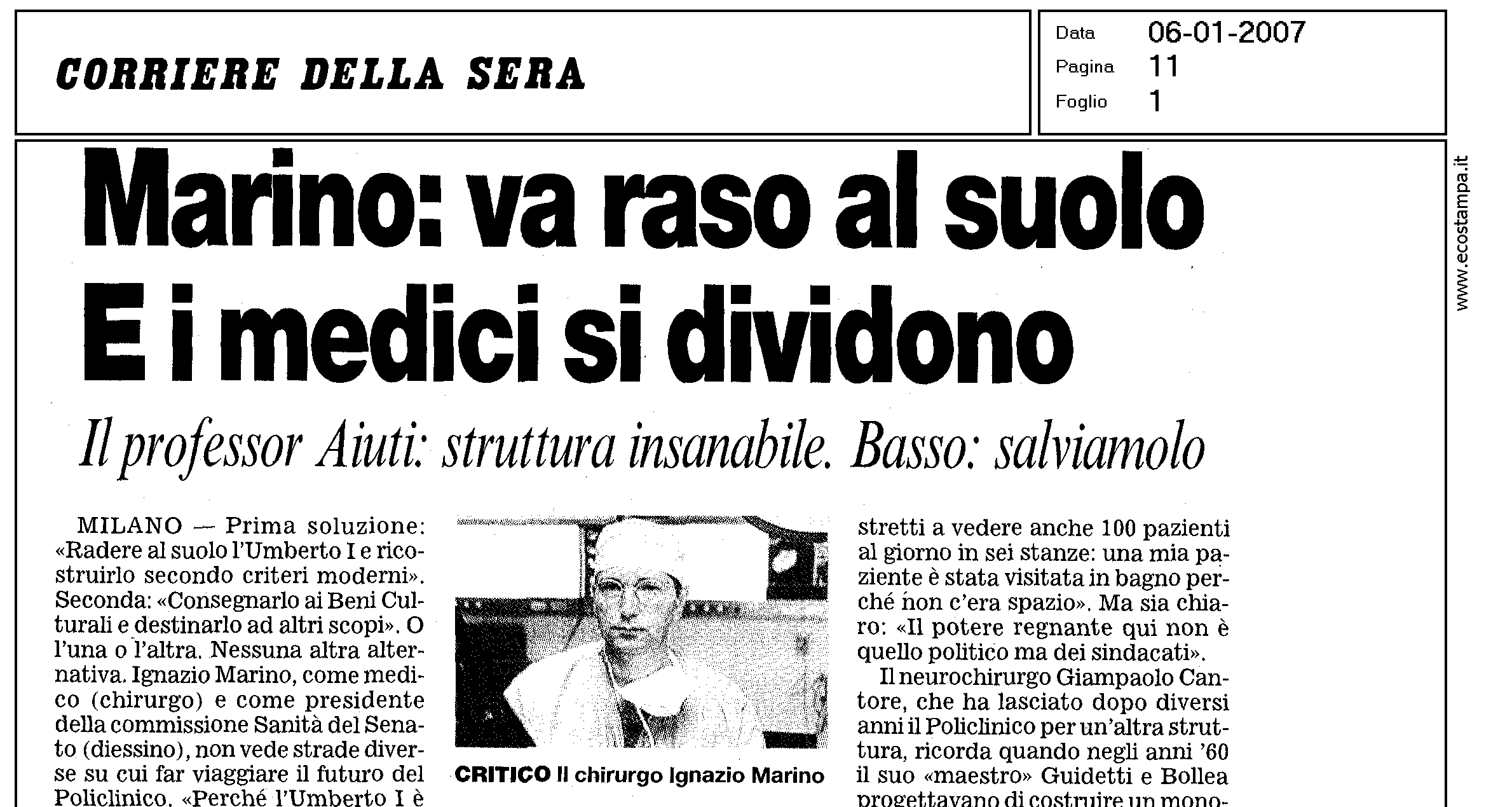 Lo scandalo Policlinico Soluzioni: