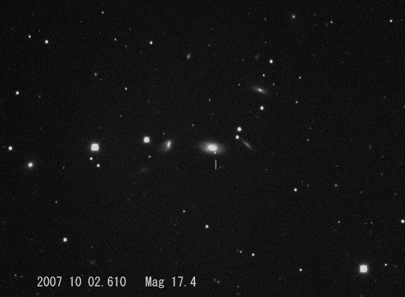 Un possibile impiego di queste immagini: la ricerca di Supernovae Le immagini del catalogo qui presentato possono essere utilizzate come riferimento per la ricerca di SN e e in questo tipo di oggetti.