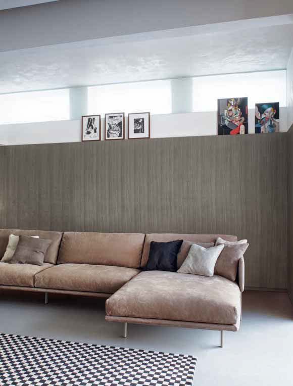 126 Divani / Sofas - Line Extension Divano/Sofa Structure Sofa design Alain Gilles