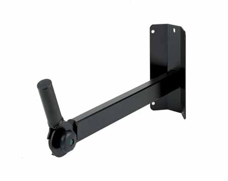 SPEAKER STANDS SUPPORTI CASSE Wall mounting speaker bracket, adjustable, with wheel mechanism 03433 Supporto cassa a muro, orientabile con ingranaggio 03433 Technical specifications 2,10 kg 40 kg ø