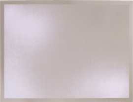 CRISTALLO - CRYSTAL carton box 25.347 42,45 cm 23x28 25.348 35,85 cm 20x24 completo di targa all. with alum. plate cm 20x15 cm 16x12 25.361 39,45 cm 25x19 25.362 32,85 cm 21x16 completo di targa all.