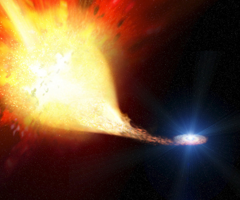 Indicatori primari (IV) Le supernovae di tipo Ia sono fenomeni esplosivi associati a nane bianche (stelle collassate in uno