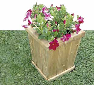 topto Fioriera rettangolare Rectangular flowerbox Fioriera esagonale Ø esterno cm 45 Hexagonal flowerbox