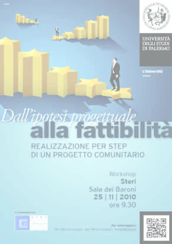 Manuale dell identità visiva dell Università degli Studi di Palermo 35 4 cm Titolo impaginato su due righe sfalsate.