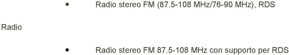 Radio Radio stereo FM 87.