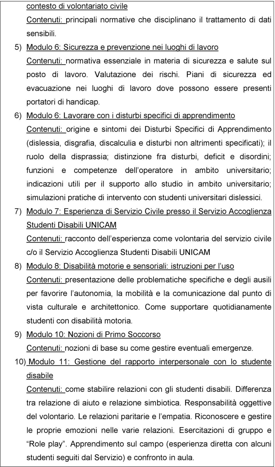 Piani di sicurezza ed evacuazione nei luoghi di lavoro dove possono essere presenti portatori di handicap.